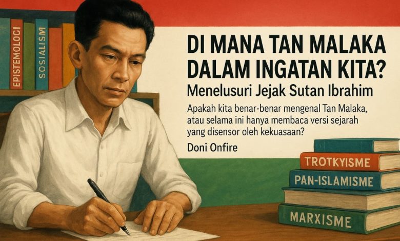 Ilustrasi Tan Malaka/Senandika.id