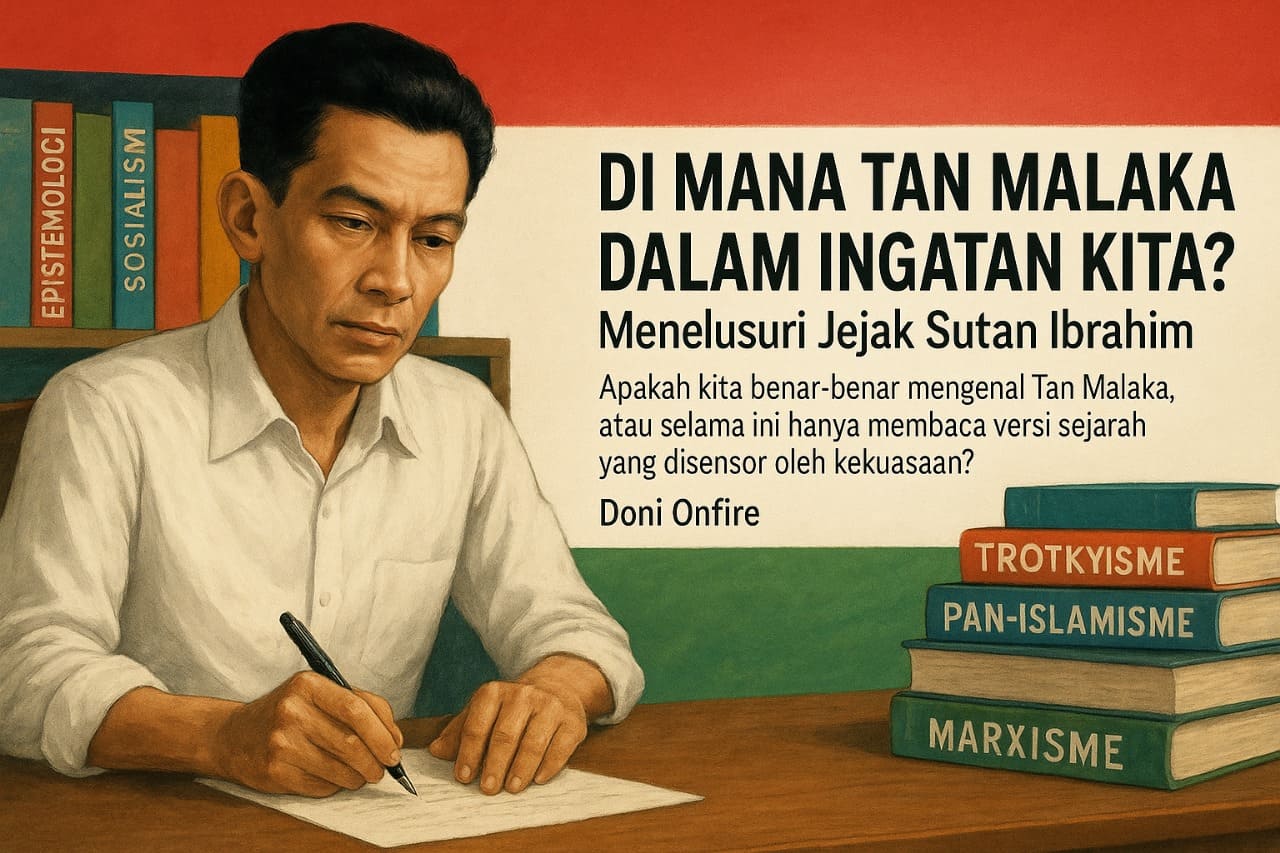 Ilustrasi Tan Malaka/Senandika.id